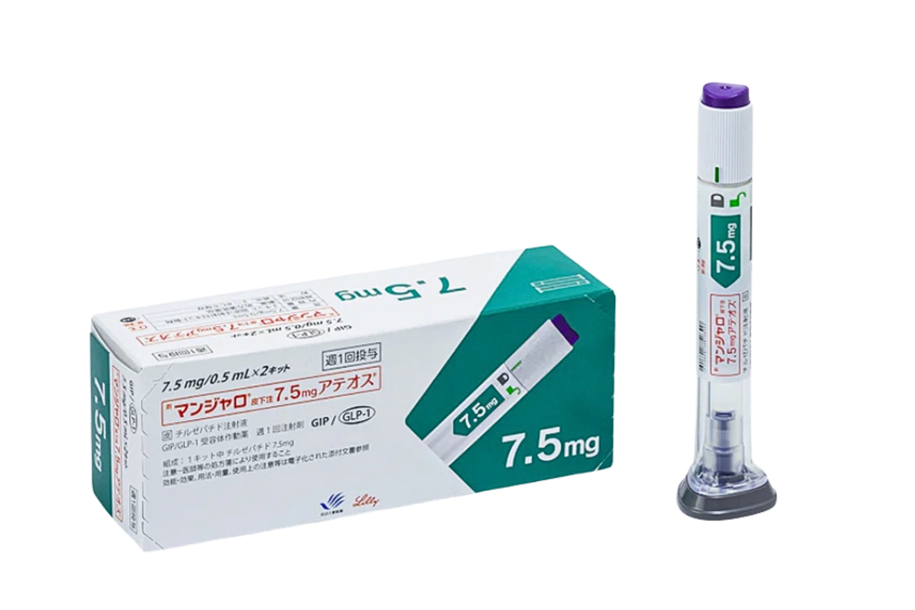 Cận cảnh bút tiêm Mounjaro 7.5mg dùng cho liệu trình duy trì