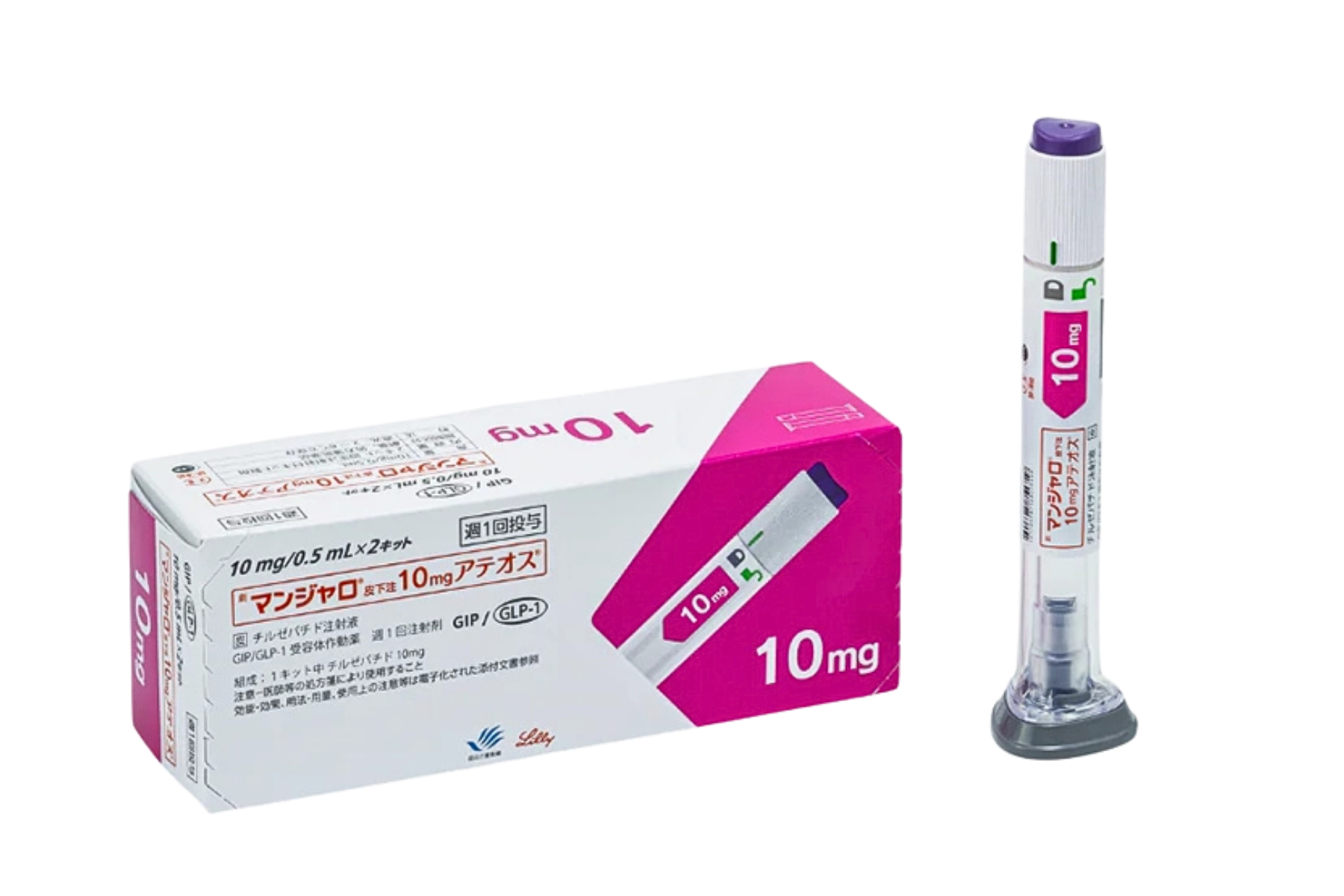 Hình ảnh bút tiêm Mounjaro 10mg giúp kiểm soát đường huyết ổn định